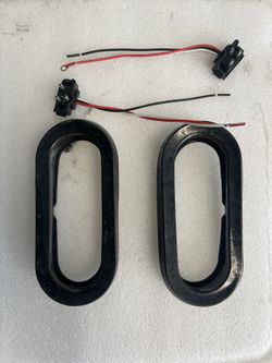 Flush mount Trailer Light Seals/wiring