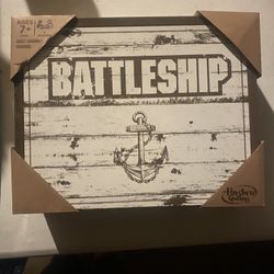 Battleship Game Rustic Series Edition
