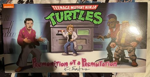 SDCC 2022 NECA TMNT Premonition Of A Premutation With Kevin Eastman Autograph