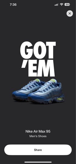 Nike Air Max Yu-Gi-Oh! (With Promo Card) Size 9.5 In Men