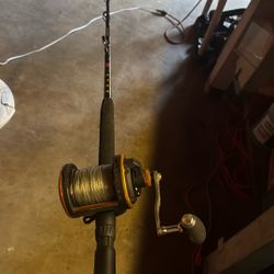 Penn Squall 60 Lever Drag Combo 