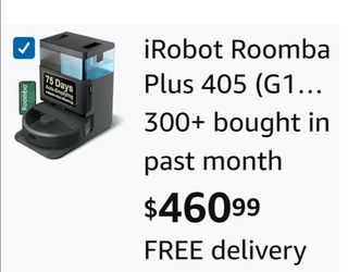 I robot Roomba plus 405 new in the box..