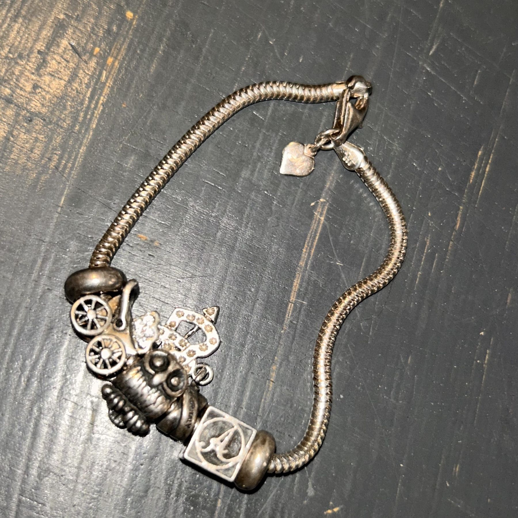 Authentic Pandora Bracelet And Charms 