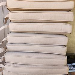 Outdoor Seat Cushions-8- Never Used!