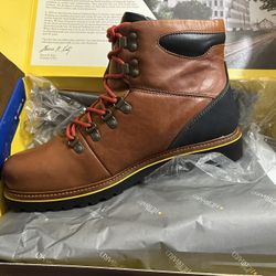 Samuel Hubbard Men’s Tan Leather Hiking Boot Size 10