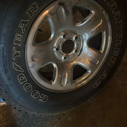 Basically Brand New Tires And Rim. 