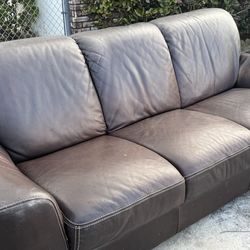 Free leather couch
