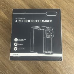 High Quality 3 in 1 iced coffee maker 