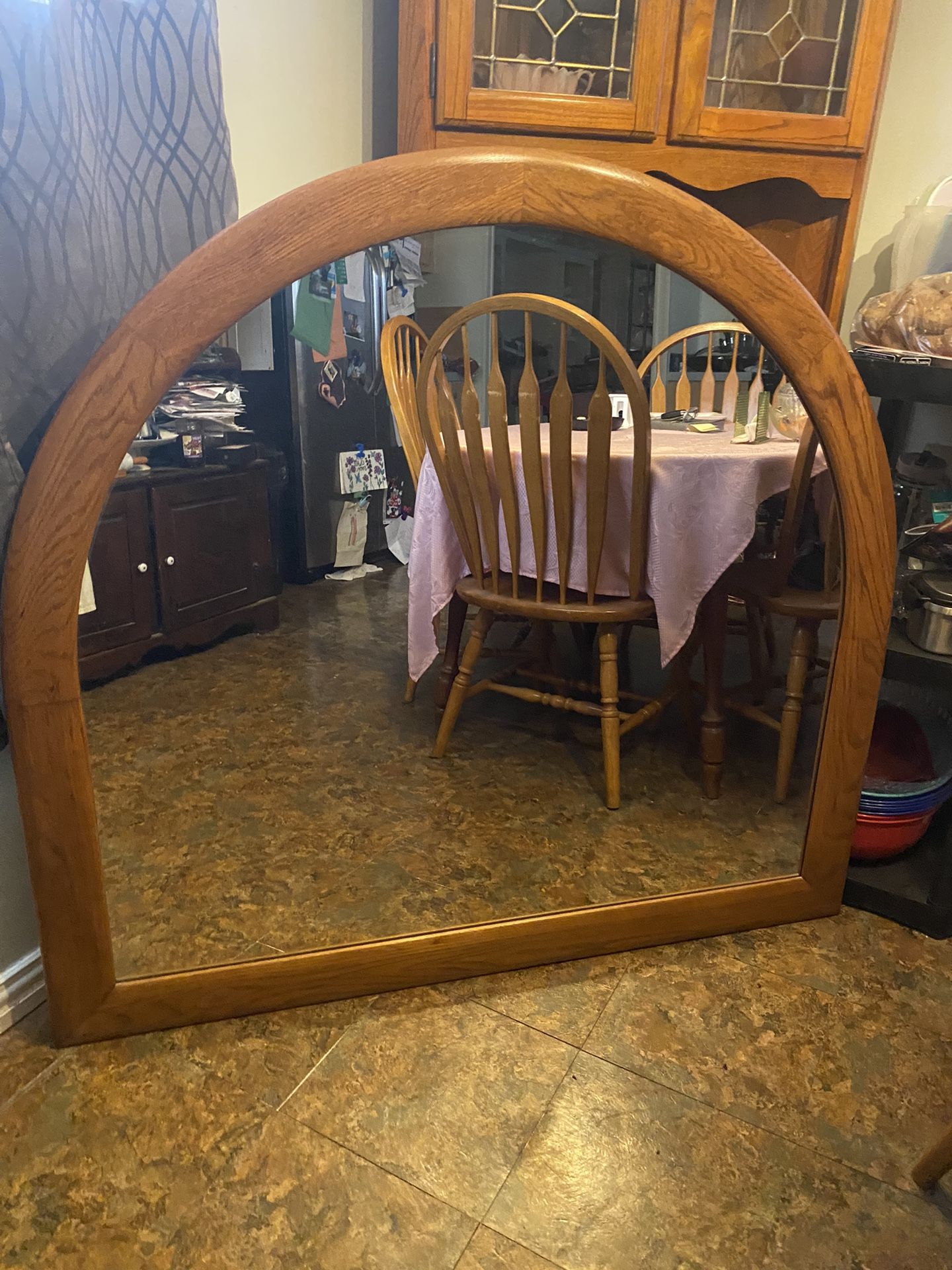 Heavy wall hanging mirror.  Or Best Offer 