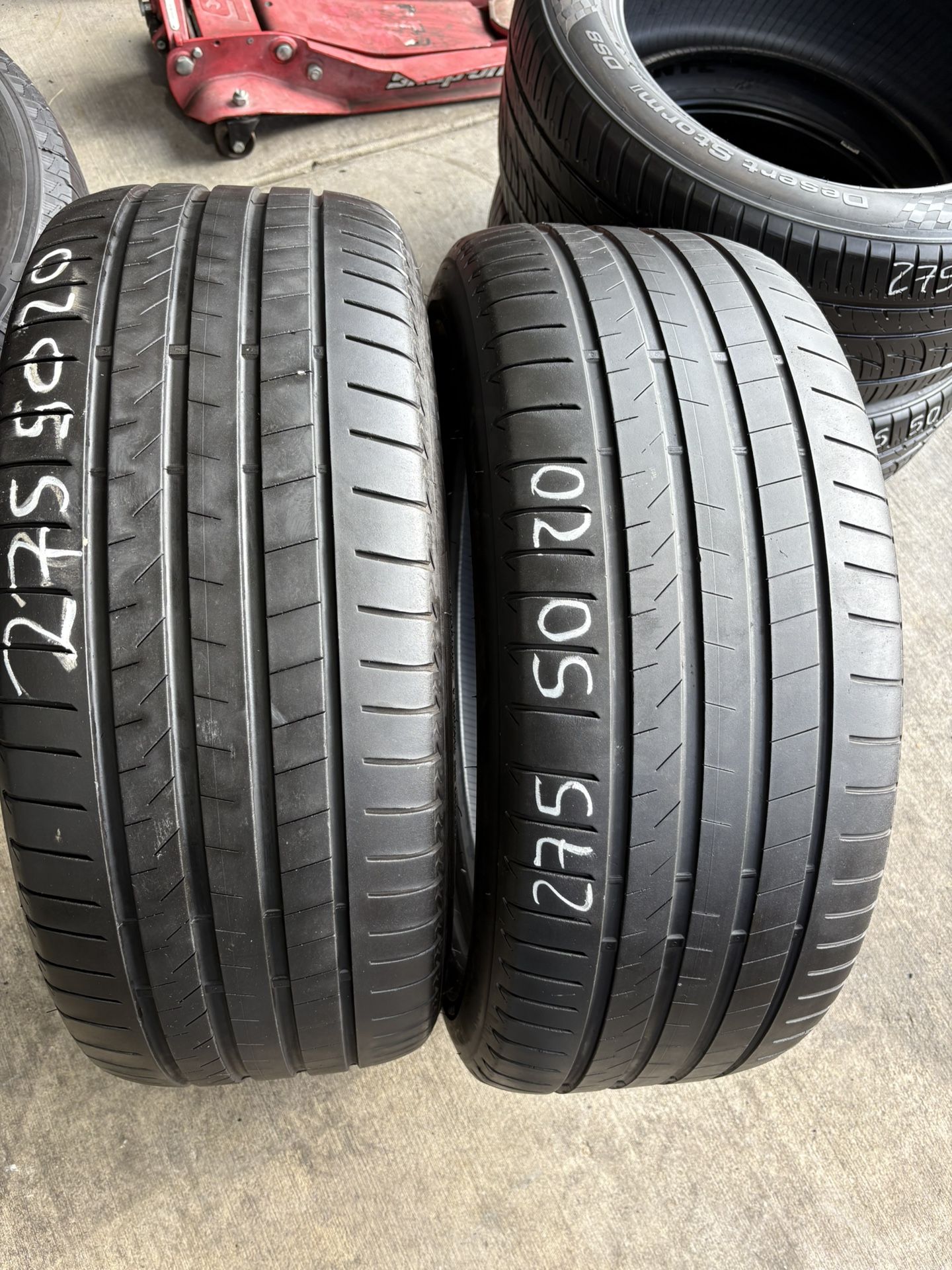 275/50r20 Two Used Tires In Great Shape