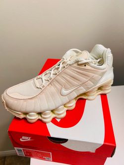 Nike Shox TL Size 8W white fawn Color way