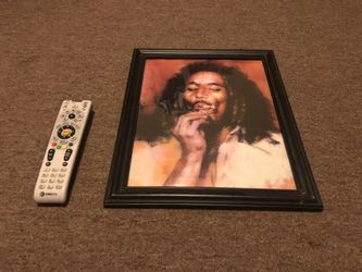 Bob Marley framed photo