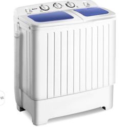 17.6LBS Twin Tub Washer & Dryer