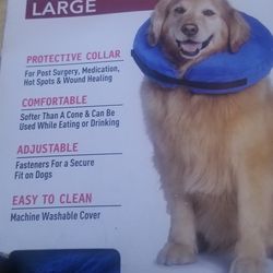 Dog MX inflatable E collar large Brand new $10 firm