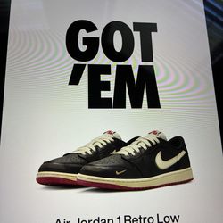 Jordan 1 Nygel Better with time size 8.5