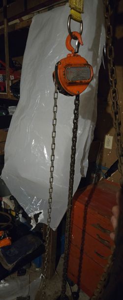 Chain Fall & Come-Along Bundles – 1 Ton + 1/2 Ton – 15 ft Lift

Two lifting tool bundles for sale:
