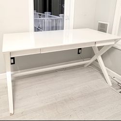 Chic White Desk