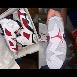 Jordan 6s “Carmines”
