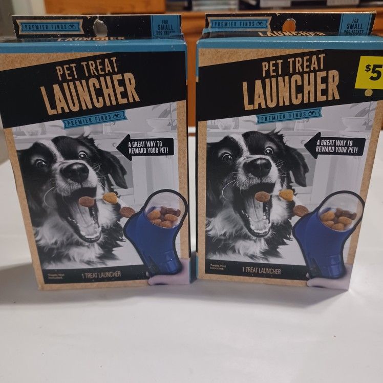 New (2 boxes) Pet treat Launcher Cat & Dog
New take all - 2 boxes for $5