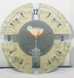 Margarita Drink Wall Clock