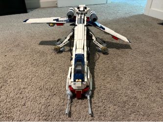 Republic Drop Ship with AT-OT Walker *Not real lego* no figs or box