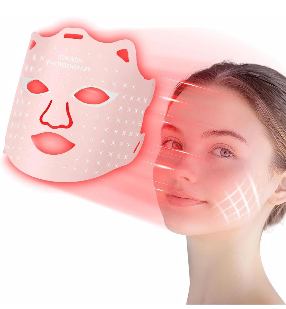 SDKWDH Red Light therapy Face Mask