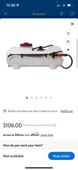 Brand New In Box Homepro Sprayer 