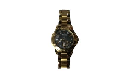 Bulova 97p171 Gold Regular Watch