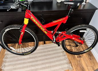 Vintage Cannondale Super V 500 USA Made Full Suspension MTB - Excellent Condition