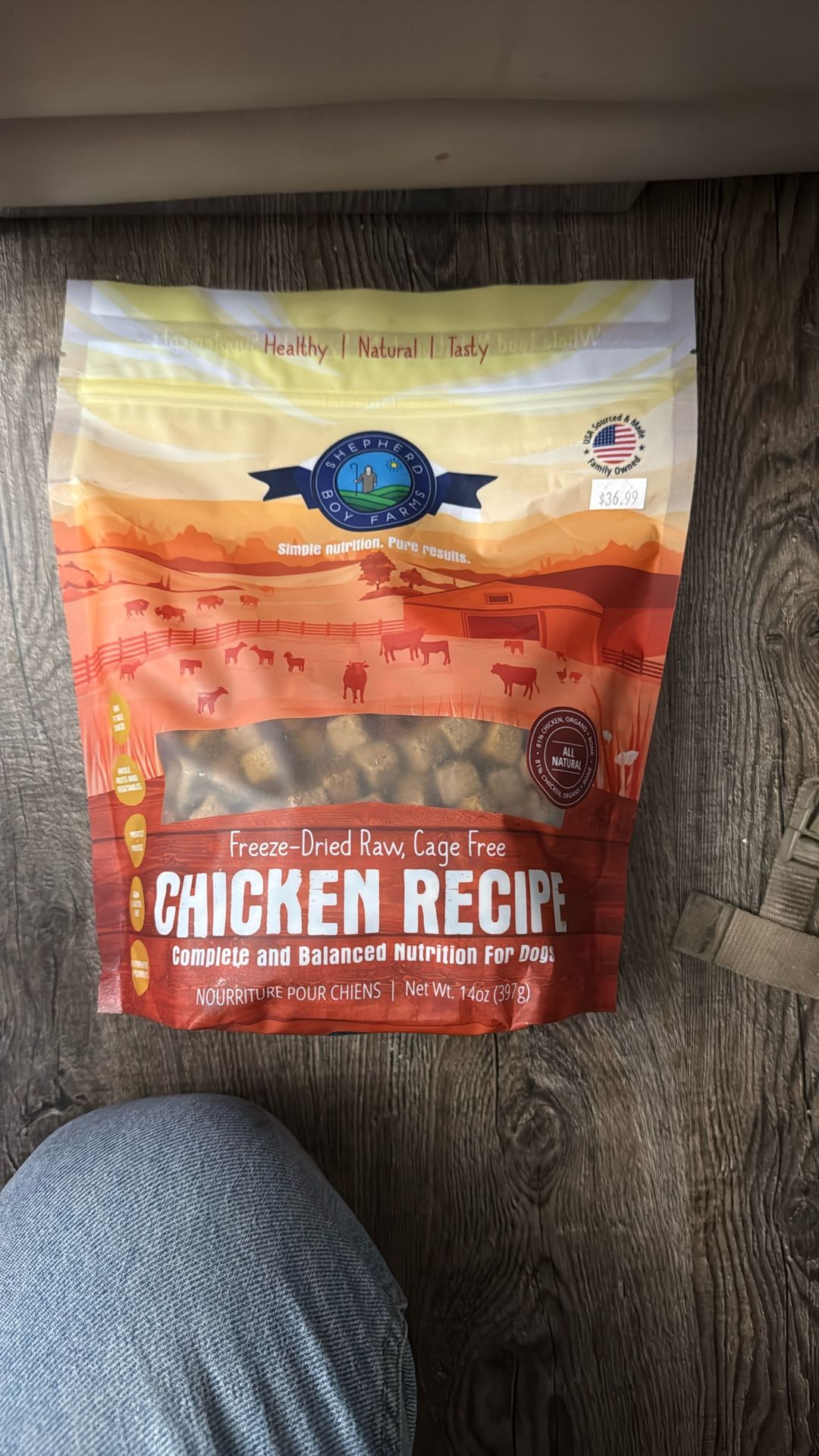 Shepherd Boy Farms (freeze dried raw, Cage free) Dog Food