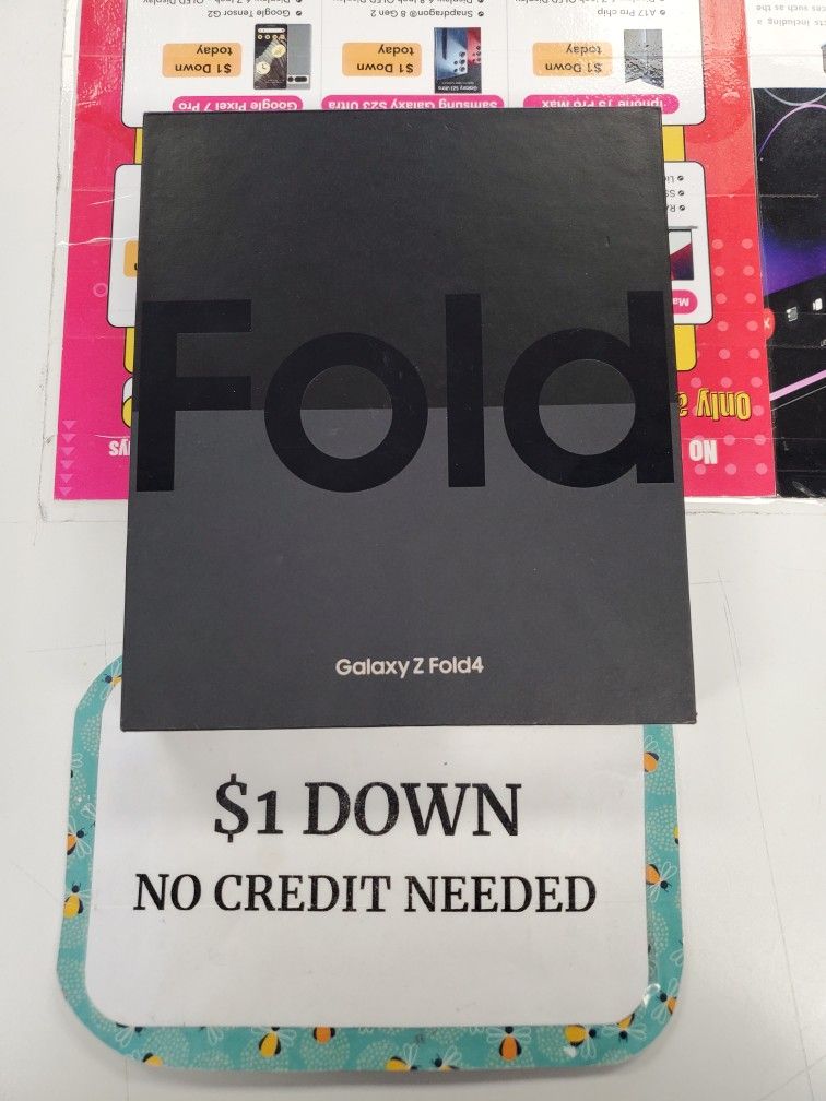 Samsung Galaxy Z Fold 4 5G - 90 DAY WARRANTY - $1 DOWN - NO CREDIT NEEDED