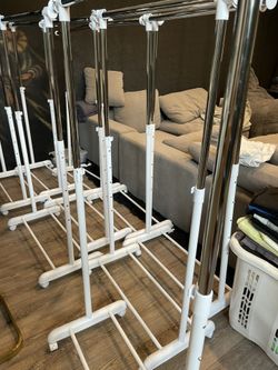 3 Closet Racks