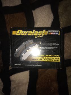 Duralast gold rear brake pads 2008 Ford gt