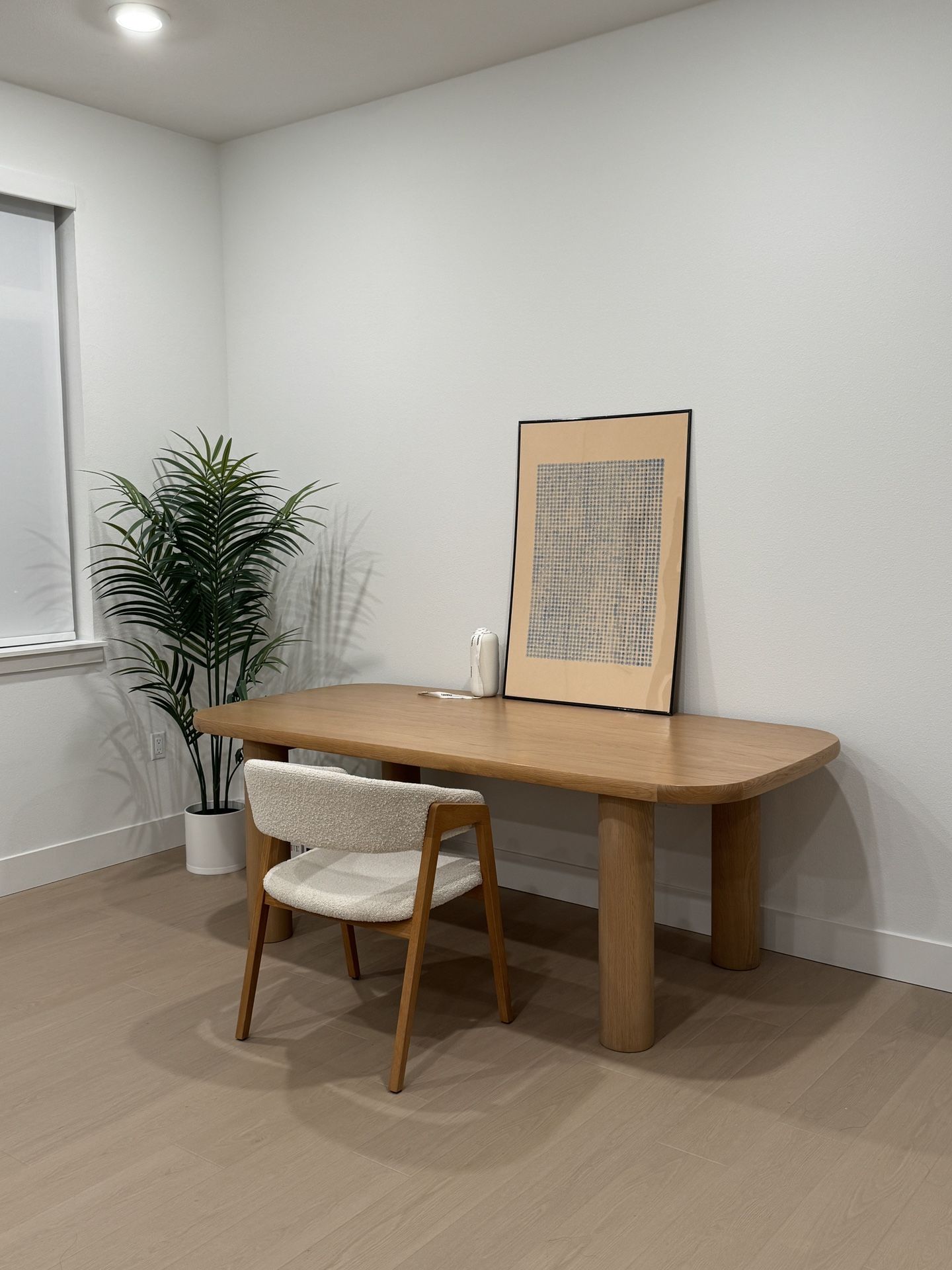 Article White Oak Dining Table For 6