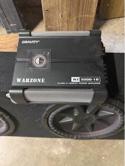 Kicker 10” speakers