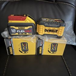 DeWalt 12Ah Flex Volt Brand new, price is for both