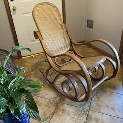Bentwood Cane Rocking Chairs