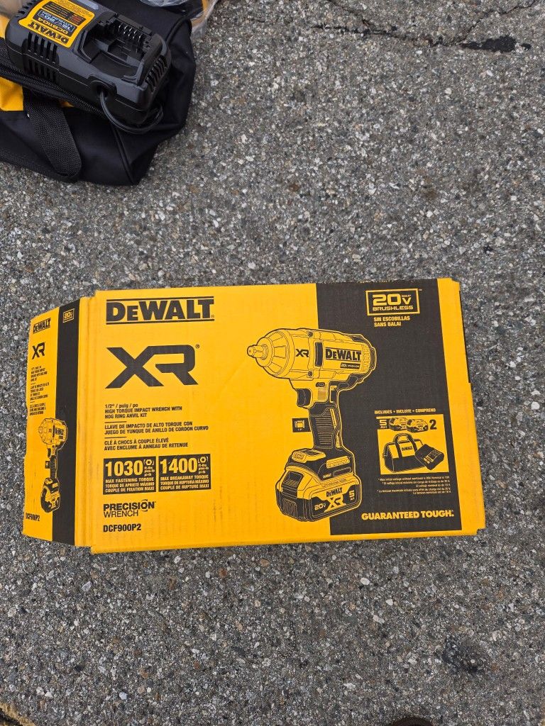 DEWALT20V MAX Lithium Ion Cordless 1/2 in. Impact Wrench Kit with (2) 5.0Ah Batteries and Charger,All Products : American Fashion Style Bags On Sale