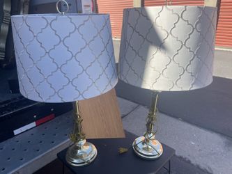 Beautiful Ornate Trim Lamps