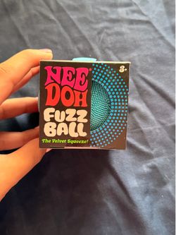 Blue Needoh Fuzz Ball