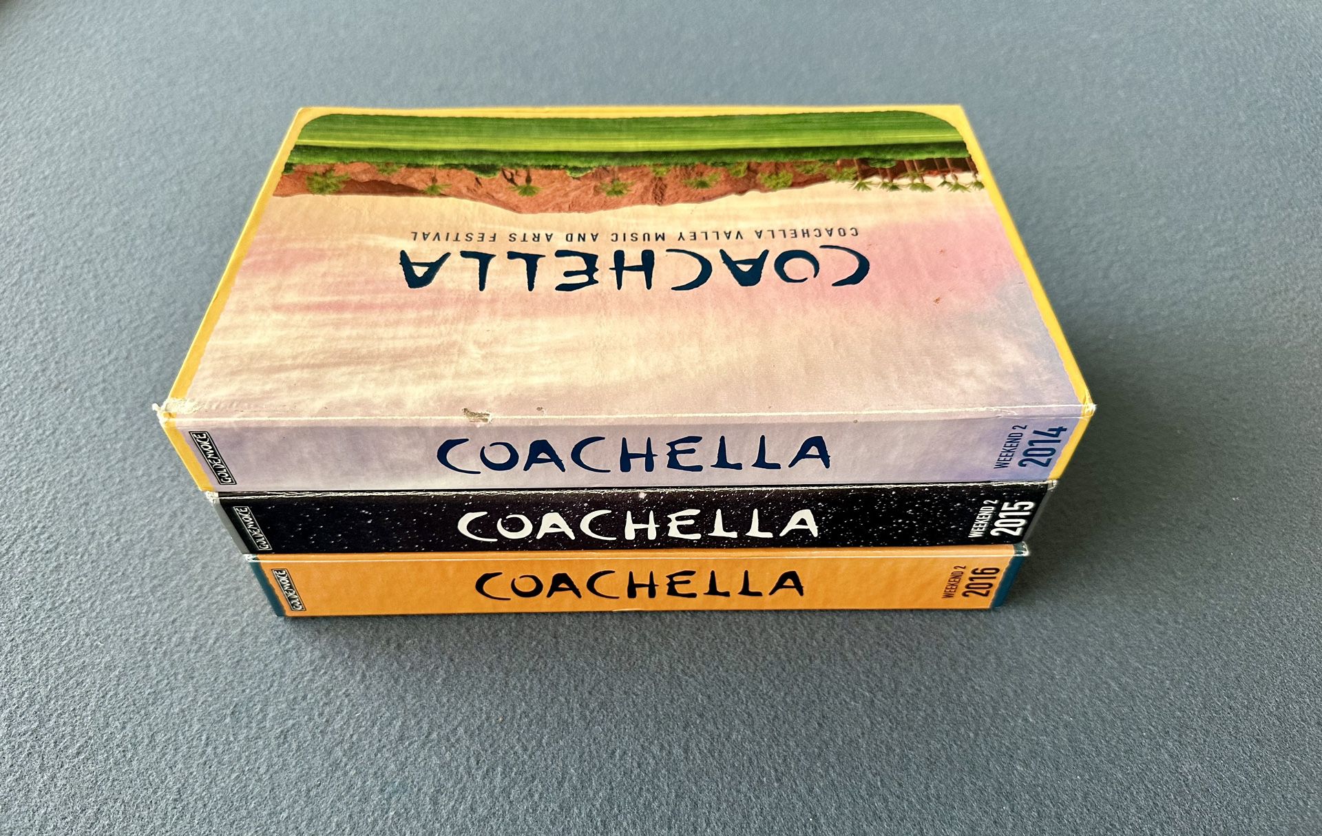 2014 2016 2016 Coachella Collectors Boxes With Welcome Guides