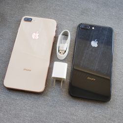iPhone 8 Plus 256gb - UNLOCKED - Like New (Color Choices)