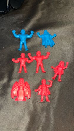 Lot of 6 Wendy's Mini Fig DC Super Heroes