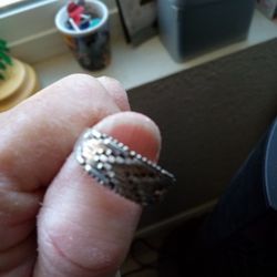 Sterling Silver Ring Size ,,7