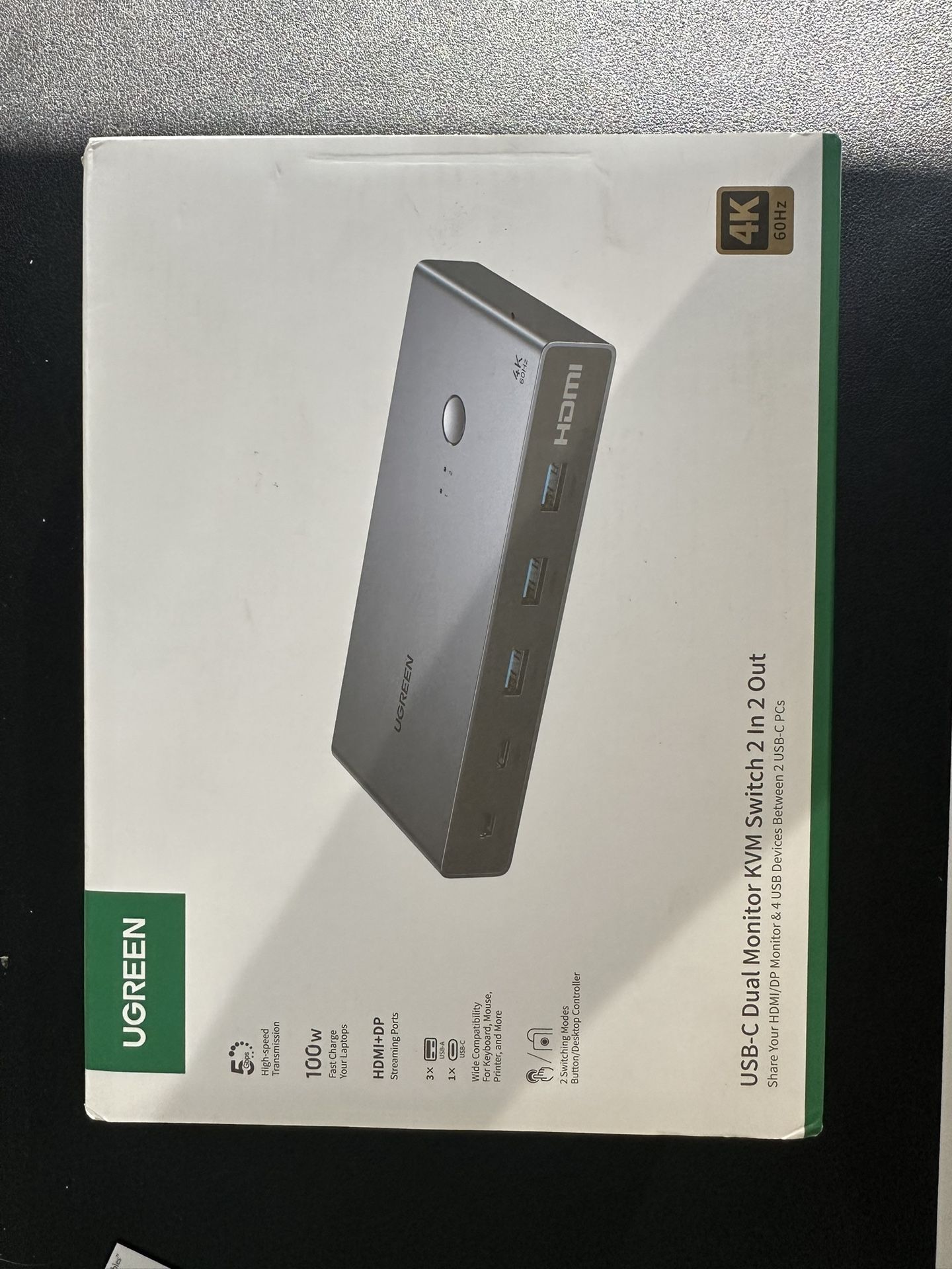 UGreen Dual Monitor KVM Switch