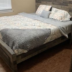 King bed frame