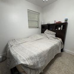 Bed Frame And Dresser Set
