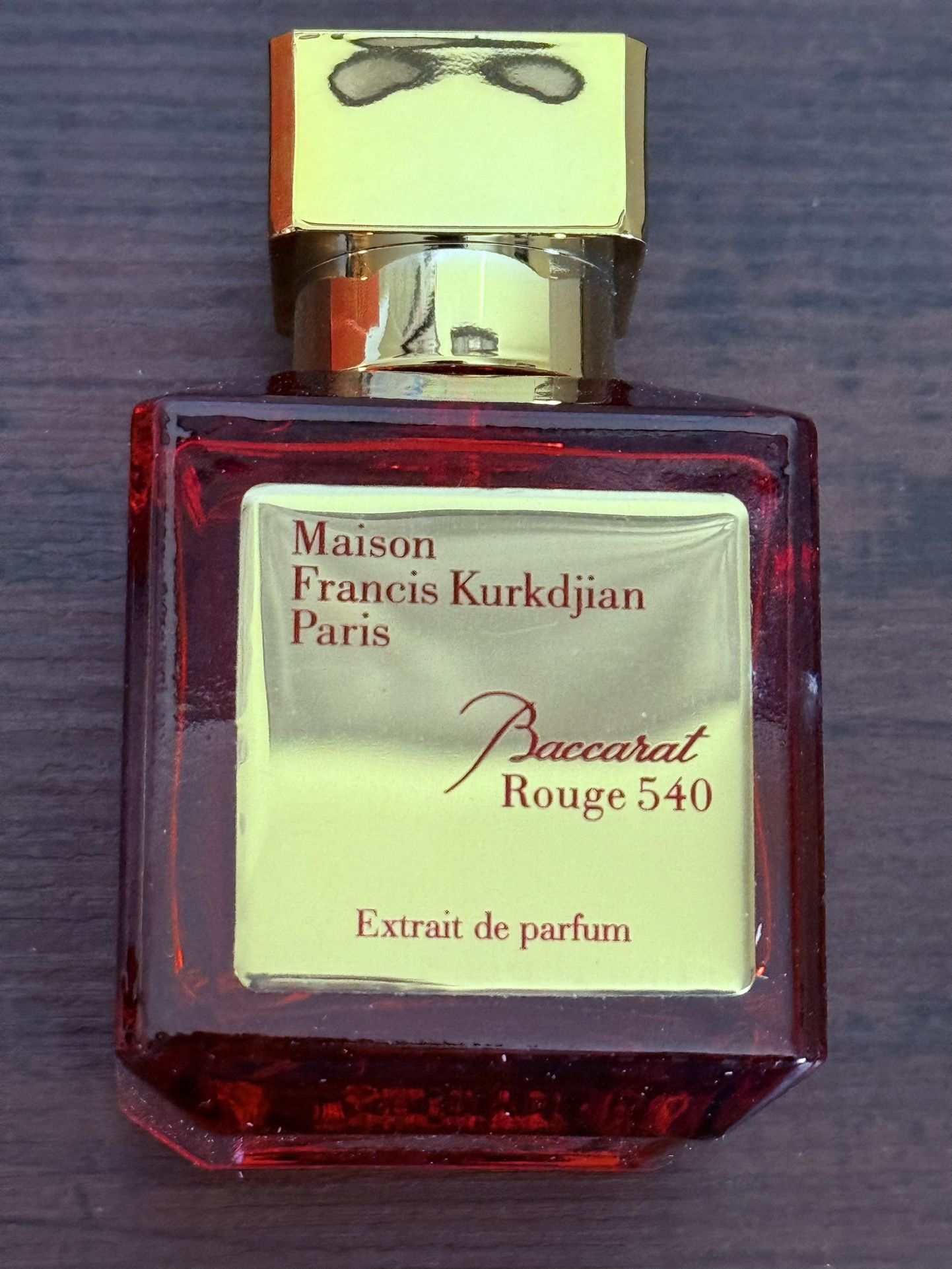 BACCARAT ROUGE 540 EXTRAIT DE PARFUM 70 ML