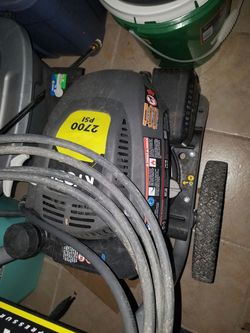 RYOBI pressure washer