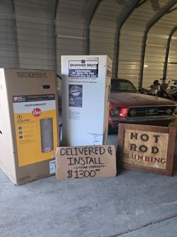 Brand new 50 gallon water heater